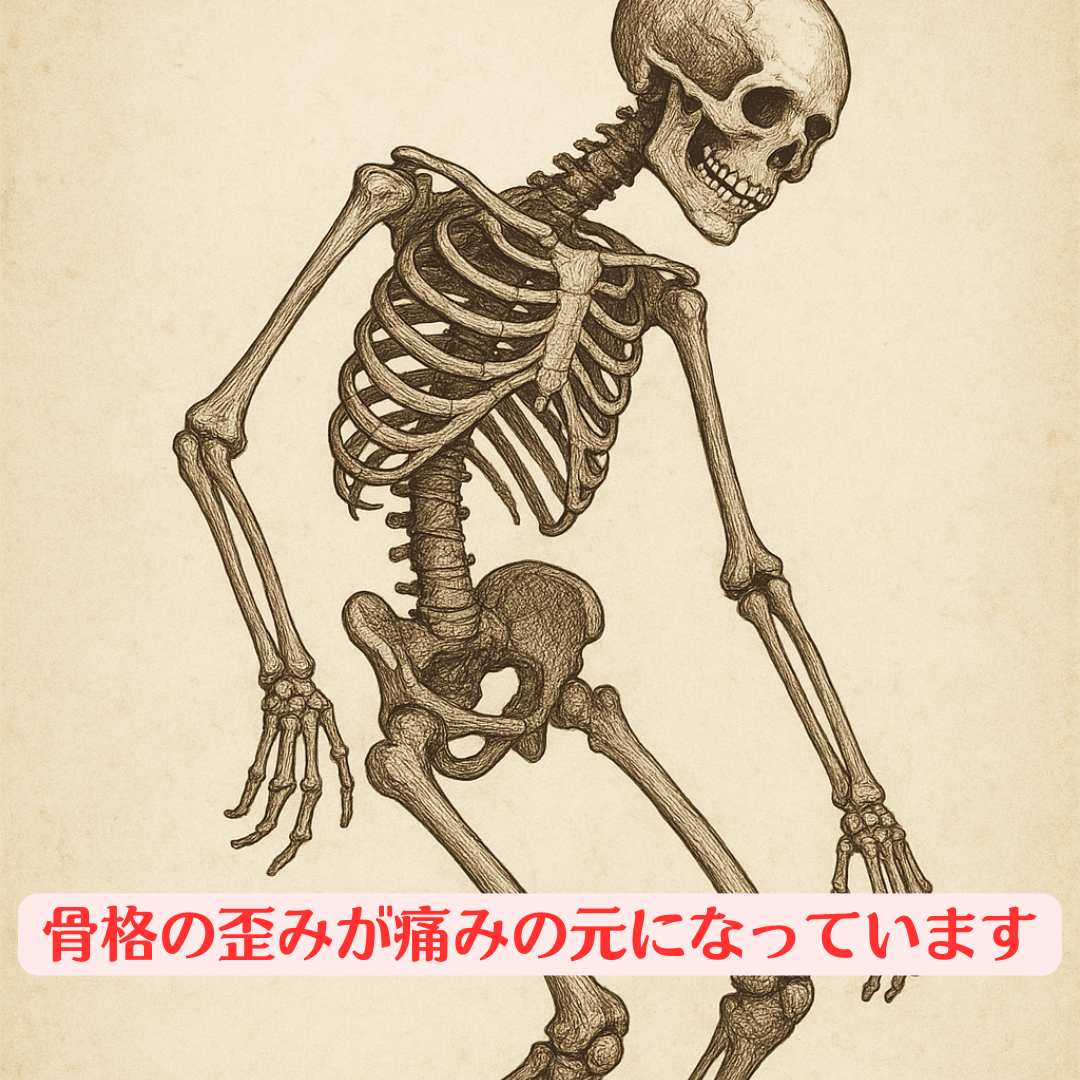 骨格の歪み