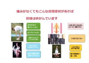 腰痛チェックリスト