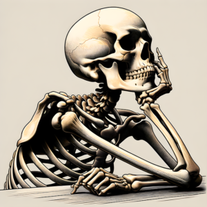 骨格の画像です